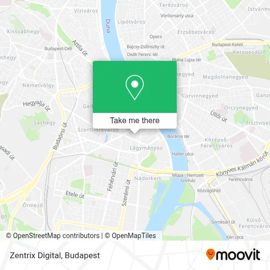 Zentrix Digital map