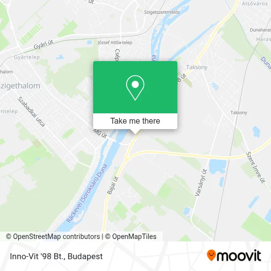 Inno-Vit '98 Bt. map