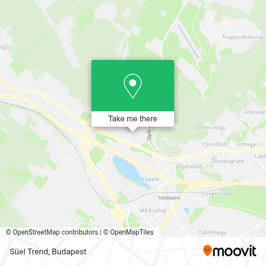Süel Trend map