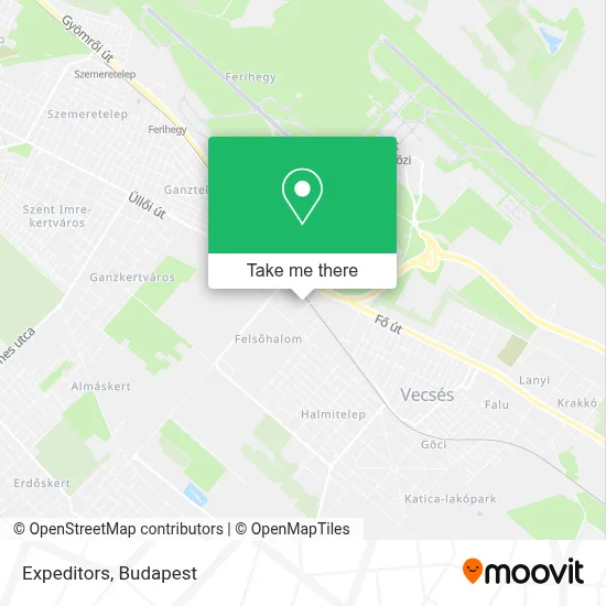 Expeditors map