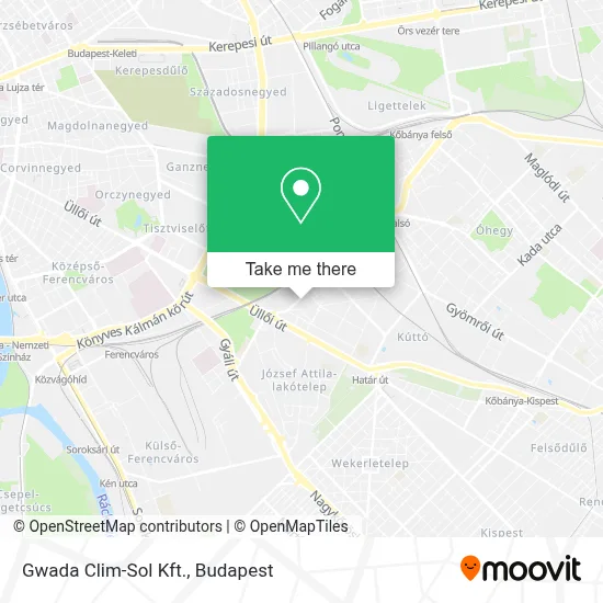 Gwada Clim-Sol Kft. map