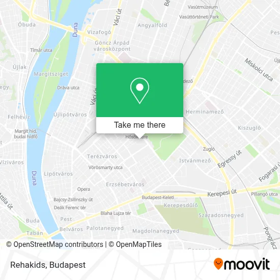 Rehakids map