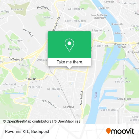Revomis Kft. map
