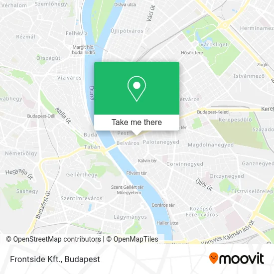 Frontside Kft. map