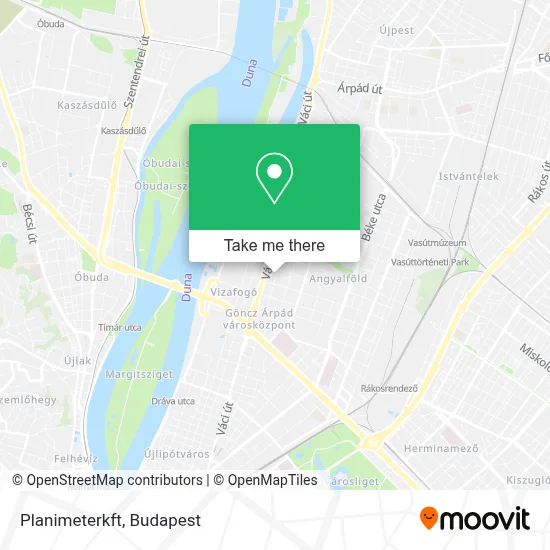 Planimeterkft map