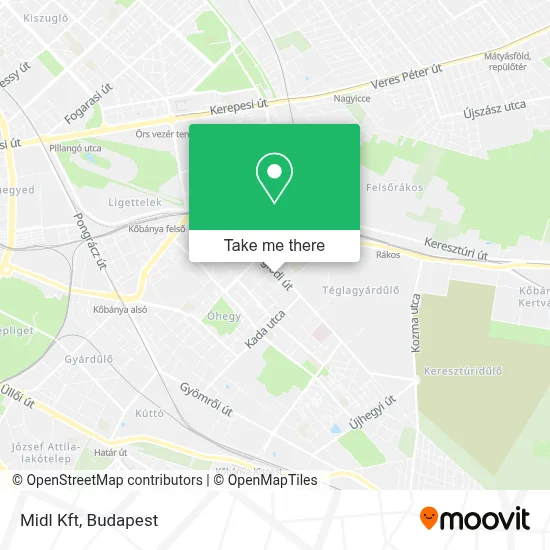 Midl Kft map