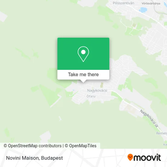 Novini Maison map