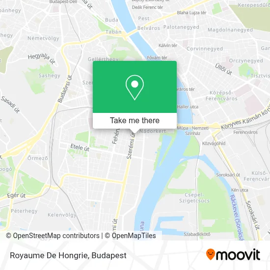 Royaume De Hongrie map