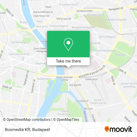 Boxmedia Kft map