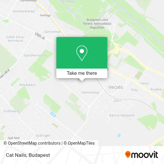 Cat Nails map