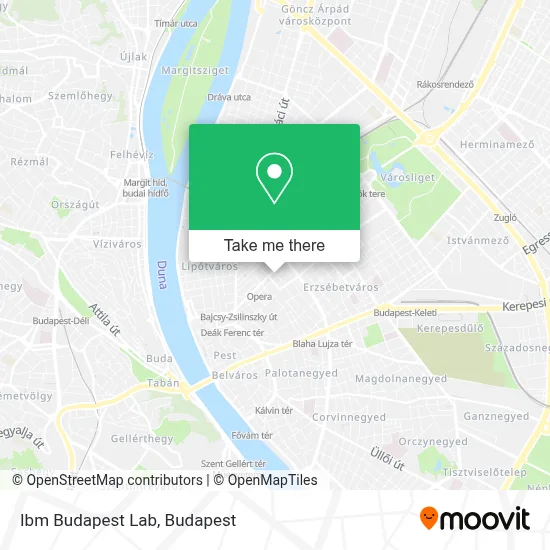Ibm Budapest Lab map