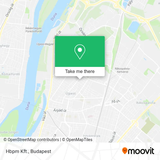 Hbpm Kft. map