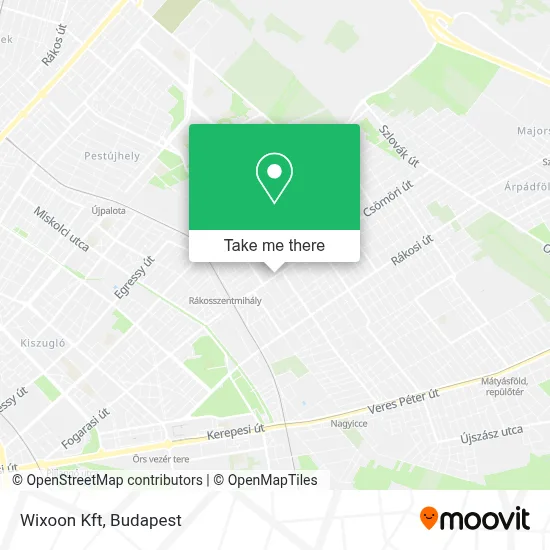 Wixoon Kft map