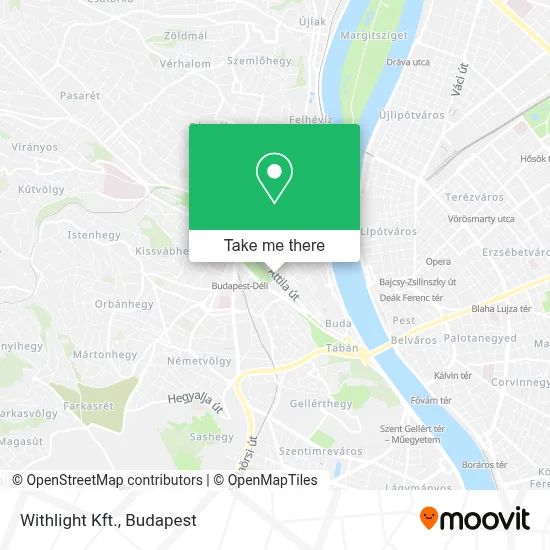 Withlight Kft. map
