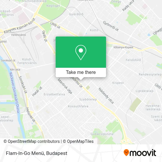 Flam-In-Go Menü map