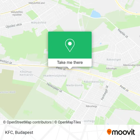 Kfc map