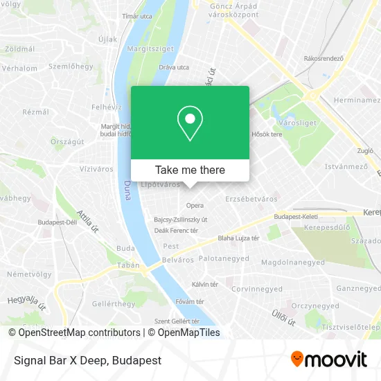 Signal Bar X Deep map