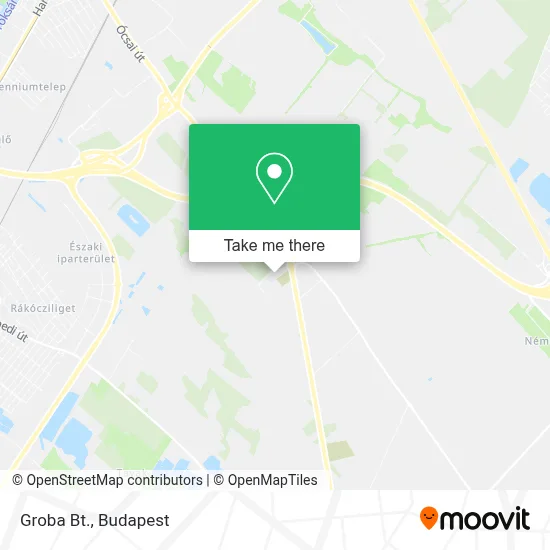 Groba Bt. map
