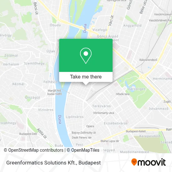 Greenformatics Solutions Kft. map