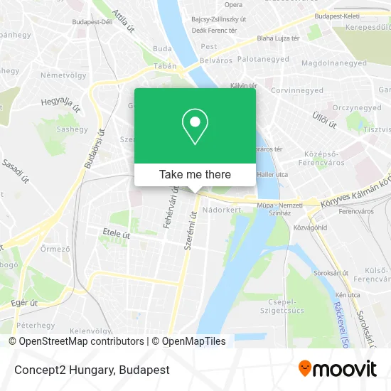 Concept2 Hungary map