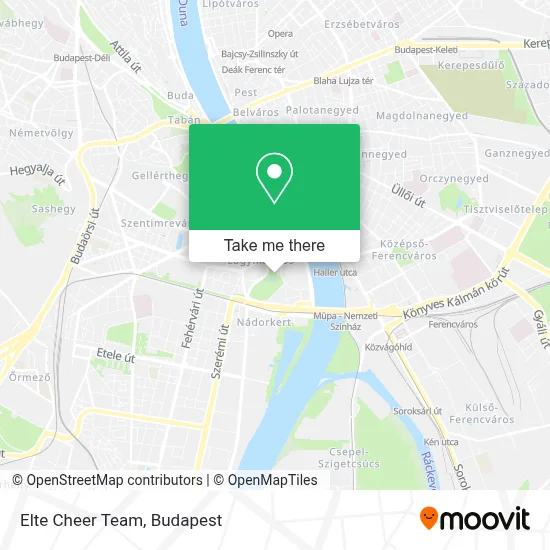 Elte Cheer Team map