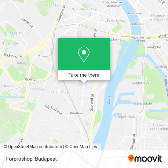 Forproshop map