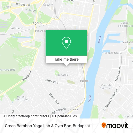 Green Bamboo Yoga Lab & Gym Box map
