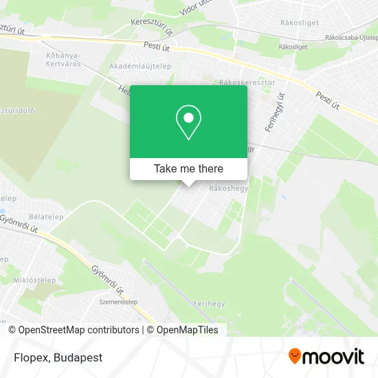 Flopex map