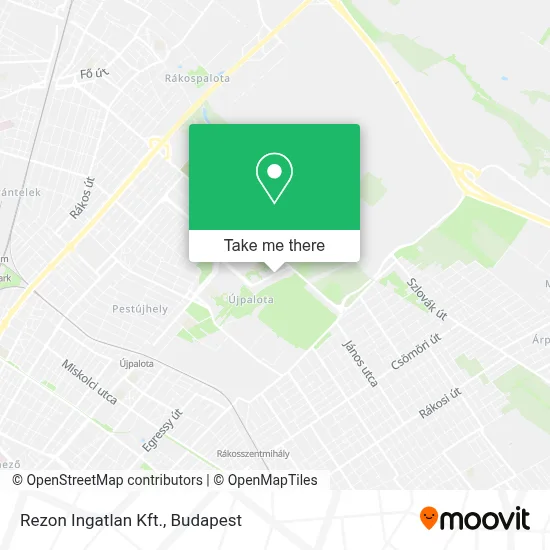 Rezon Ingatlan Kft. map