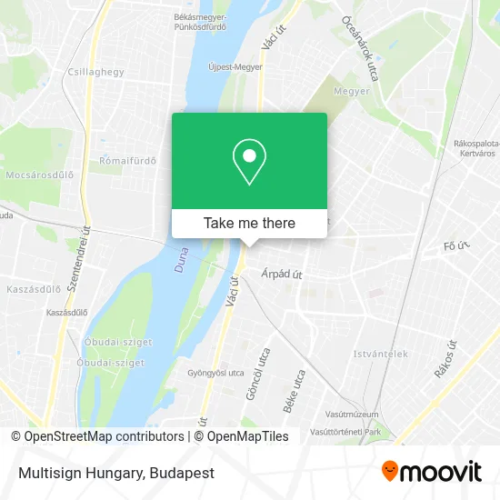 Multisign Hungary map