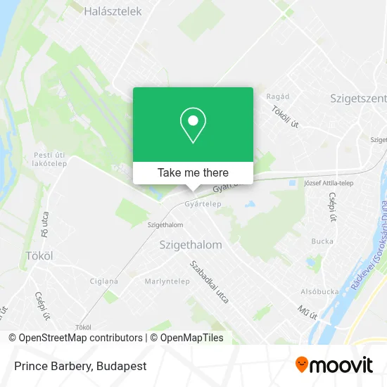 Prince Barbery map