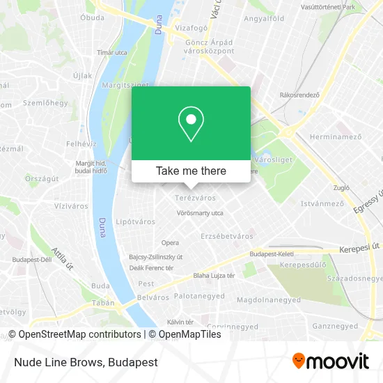 Nude Line Brows map