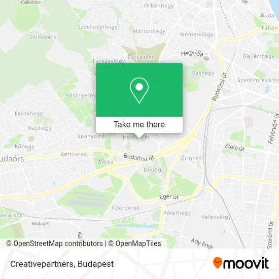Creativepartners map