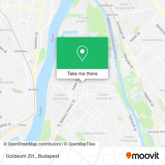 Goldeum Zrt. map