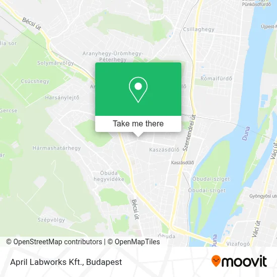 April Labworks Kft. map