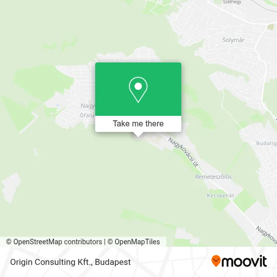 Origin Consulting Kft. map