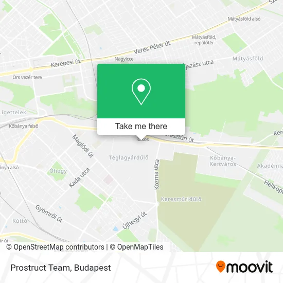 Prostruct Team map