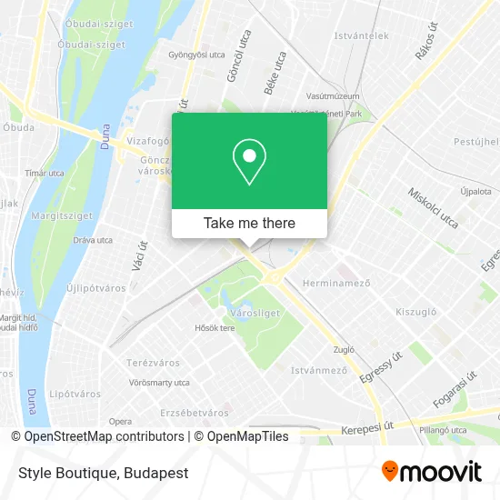 Style Boutique map