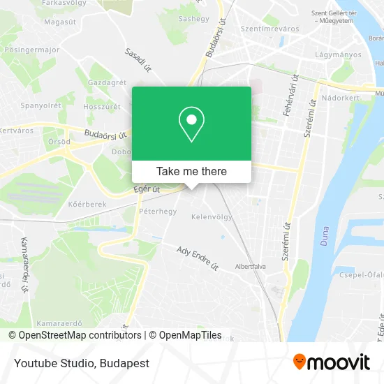 Youtube Studio map