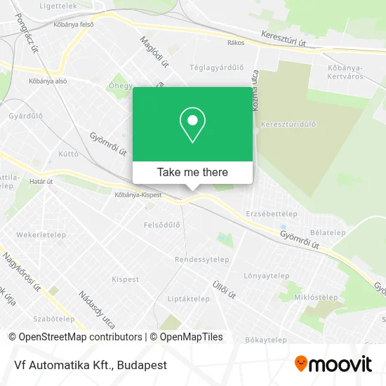 Vf Automatika Kft. map