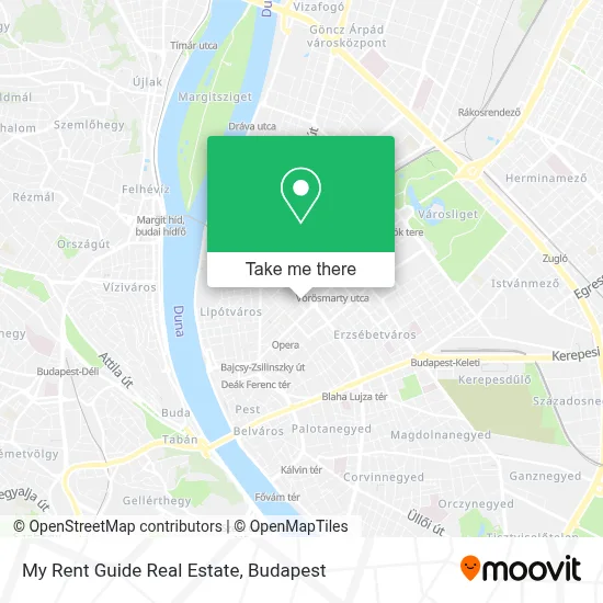 My Rent Guide Real Estate map