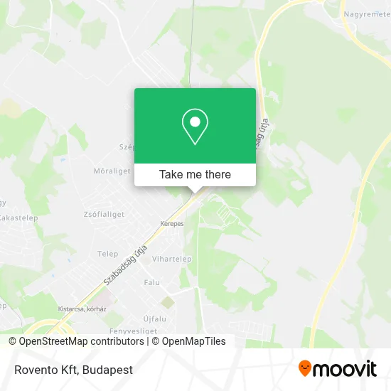 Rovento Kft map