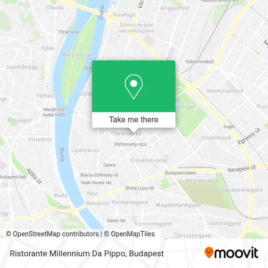 Ristorante Millennium Da Pippo map