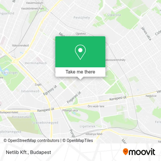 Netlib Kft. map