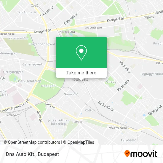 Dns Auto Kft. map