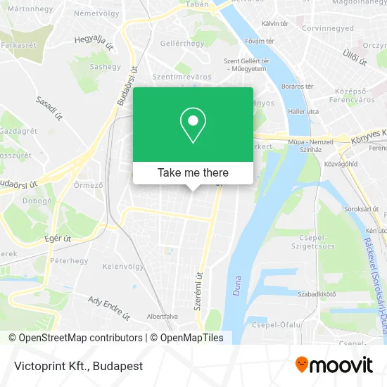 Victoprint Kft. map