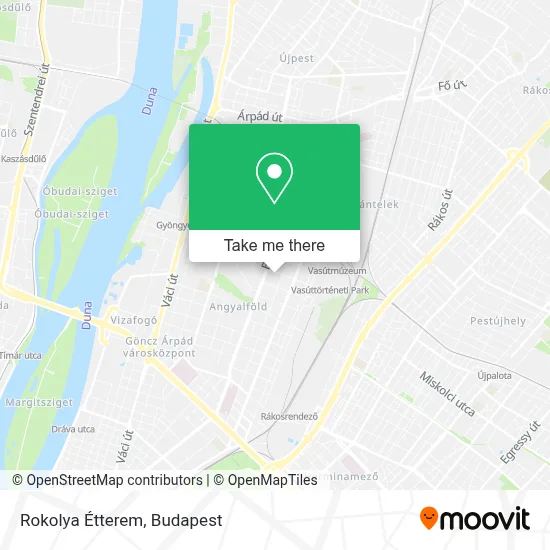 Rokolya Étterem map