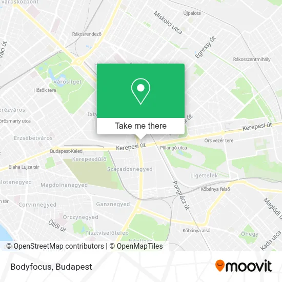 Bodyfocus map