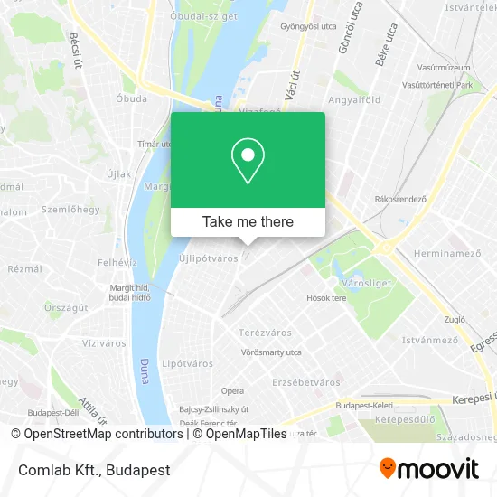 Comlab Kft. map