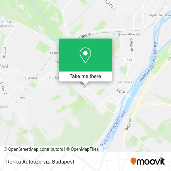Rohka Autószerviz map